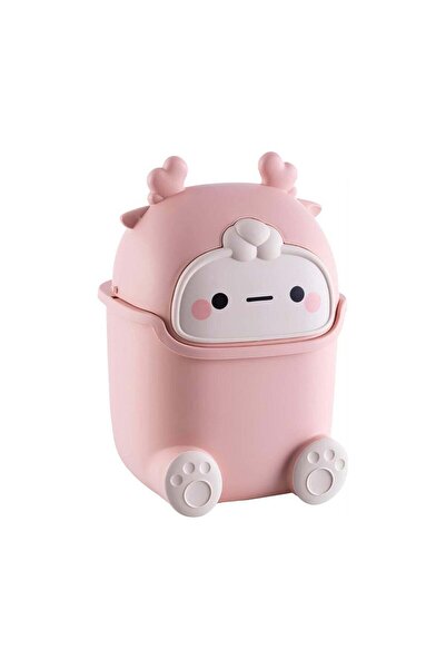Arabest Animal Shaped Collapsible Trash Can,Cute Creative Desktop Wastebasket...