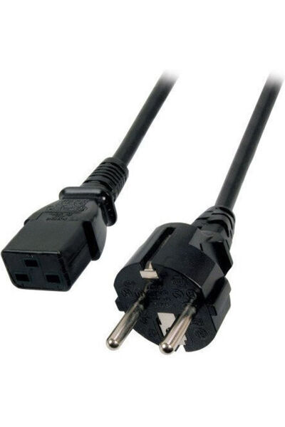EFB Καλώδιο IEC C19 / Schuko - IEC C19 / Schuko 1.8μ Μαύρο EK511.1
