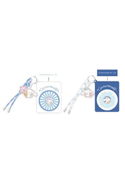 SANRIO Lisanslı Cinnamoroll Sweet Dream Anahtarlıklı Mini Vantilatör 500mAh –...