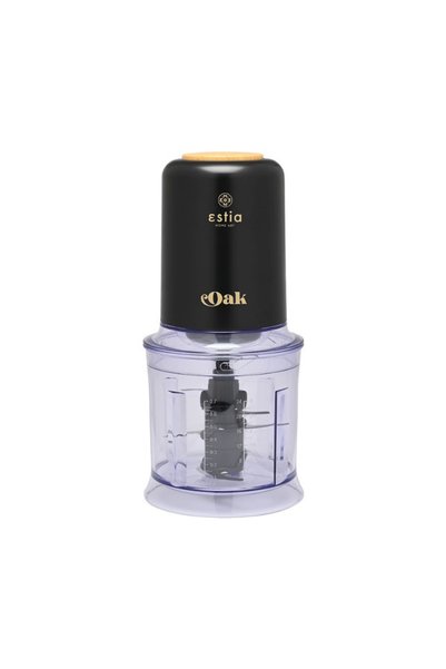 estia Oak Πολυκόφτης 400 W με Μπολ 700 ml Μαύρο