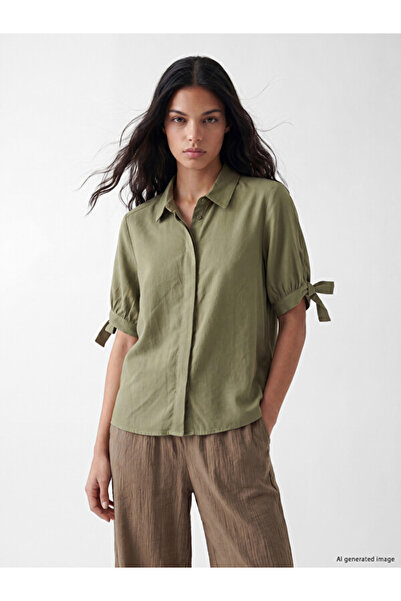 LC Waikiki Quality Pieces from Çelebi Store Women's Short Sleeve Shirt