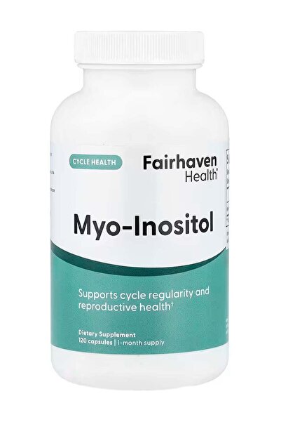 Fairhaven Health مكمل غذائي مايو-إينوزيتول ١٢٠ كبسولة