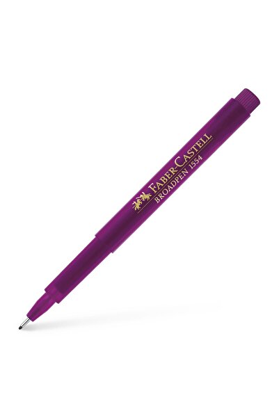 Faber Castell Liner 0.8mm magenta broadpen 1554 faber-castell