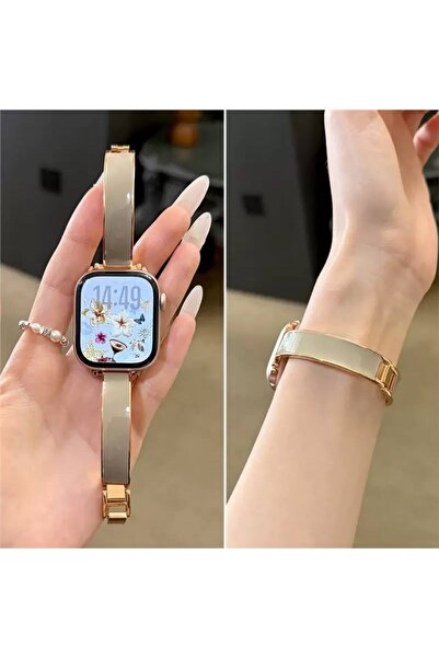 story aksesuar Apple Watch Uyumlu İnce Metal Bilezik Kordon 38/40/41/42/44/45...