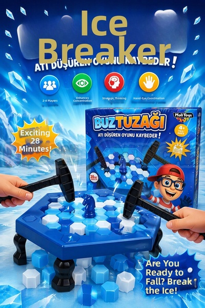 Doğan Oyuncak Dünyası Moli Ice Trap Game - Mind and Intelligence Game - Ice T...