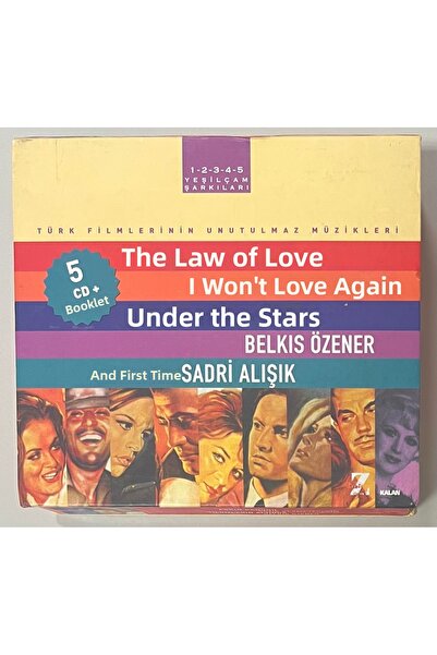 Kalan Müzik Unforgettable Music from Turkish Films 5 Cd Set (Booklet Available)