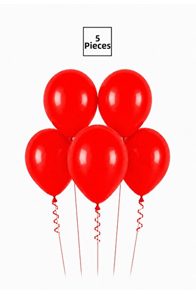 Balonsan بالون أحمر 5 قطع