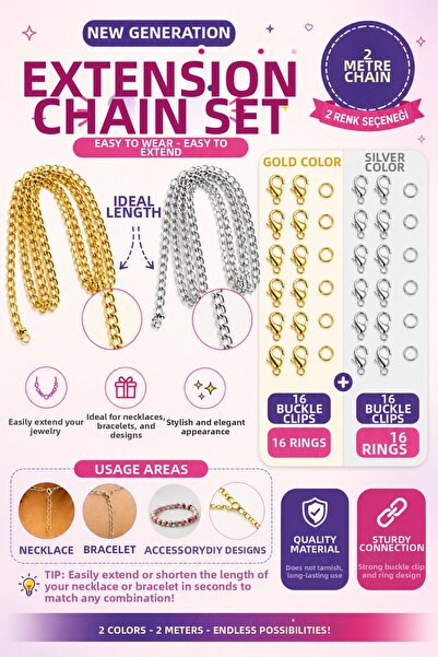 By MO Accessories Set de inele și lanțuri cu papagali de culoare aurie și arg...