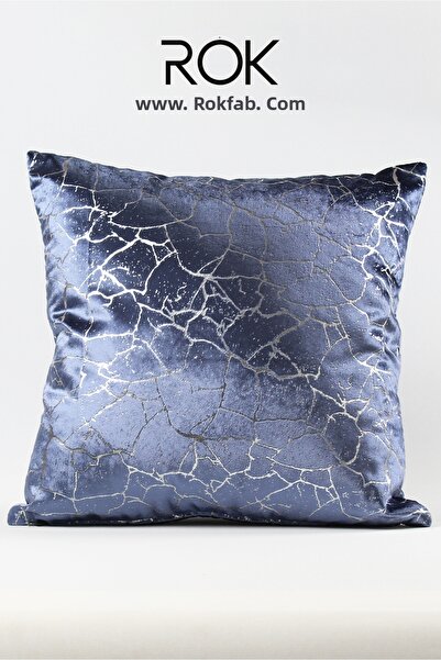 ROKFAB Marble Patterned Cushion Cover 45X45 cm Decorative Pillowcase