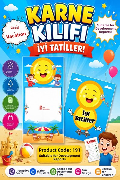 Ata Yayıncılık حافظة دفتر الملاحظات من أتا لمرحلة ما قبل المدرسة والمدارس الا...