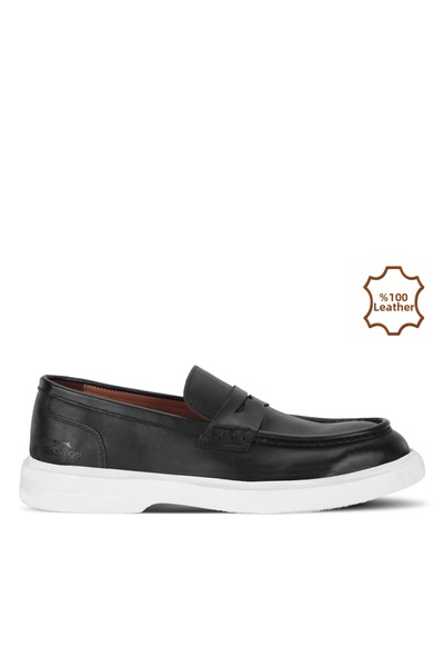 Slazenger York I Men's Leather Black Comfort