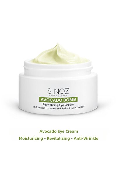 Avocado Bomb Eye Contour Care Cream - Moisturizing Revitalizing Anti-Wrinkle 15 ml