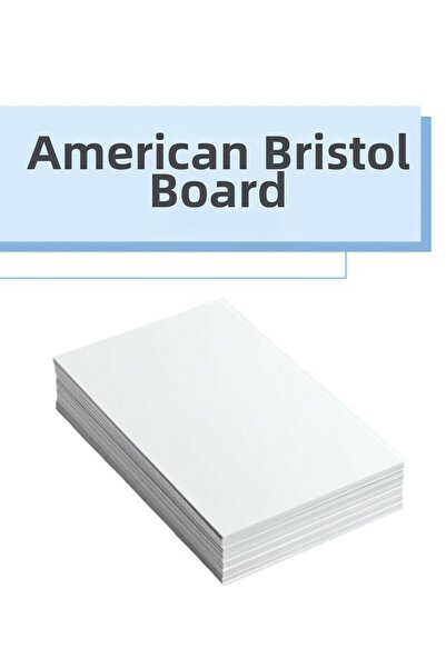 Artdesign American Bristol Cardboard 35X50 cm 400 Gr - 20 Pieces