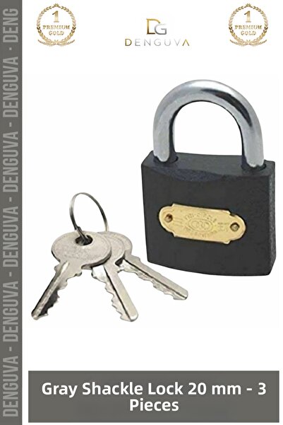 Denguva # Padlock Durable Steel Compact Security Anti-Corrosion Professional ...