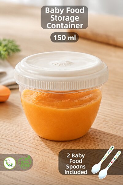 Meleni Baby Food Container Set - Mother Baby Milk Food Storage Container with...