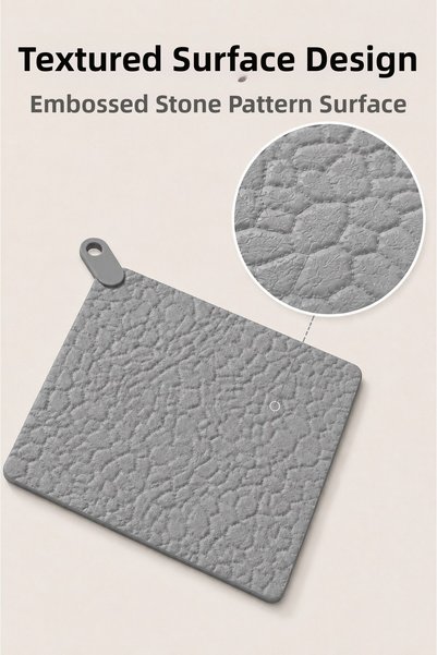 FLY LIFE Silicone Trivet Heat Resistant Pot Pan Mat
