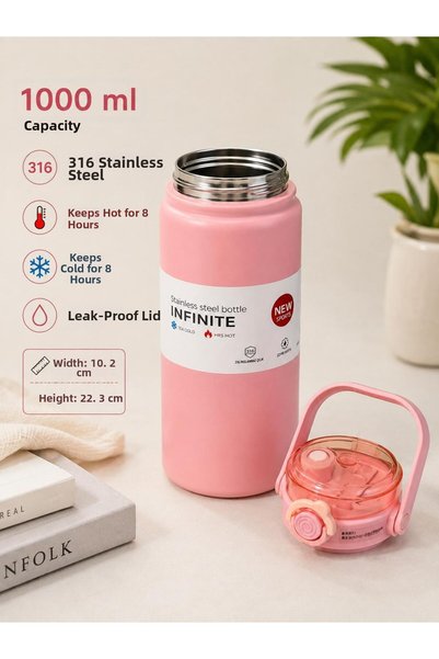 HTC AKSESUAR 1Lt Thermos Adult 316 Stainless Steel