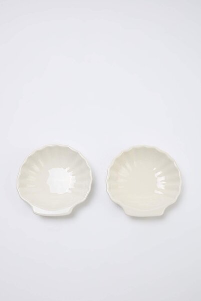 TRENDYOLMİLLA HOME Set of 2 Oyster Shaped Plates Tphss26Tbk00047