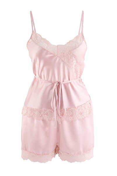 Trendyol Collection Powder Satin Woven Pajama Set Thmss26Pt00266