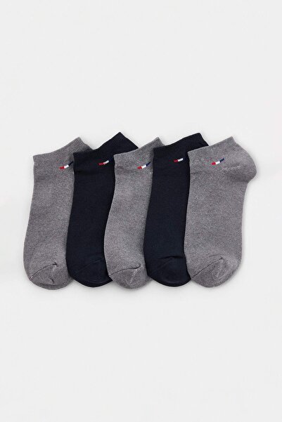 Trendyol Collection Navy Blue 5-Piece Socks Tedaw25Co00009