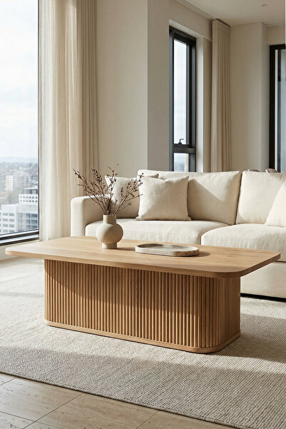 Latanwood Athens Ahşap Orta Sehpa