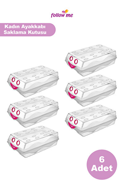 follow me Trendy Ayakkabı Koruma Kutusu (6 Adet)