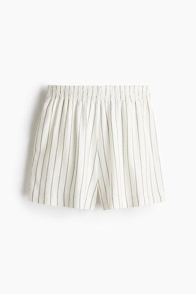 H&M Keten Karışımlı Şort