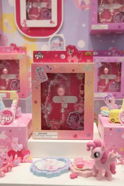 MY LITTLE PONY Lisanslı Kendin Yap Boncuk Seti – Yaratıcı Takı & Bileklik Tas...