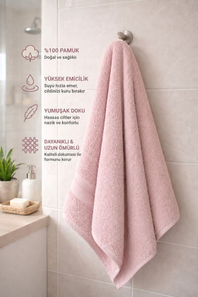 vanillasoft Prosop de mână și față Vanilla 50 x 90, 100% bumbac, cu absorbție...