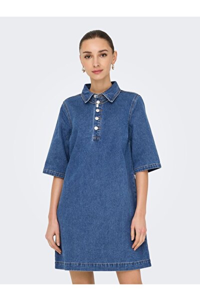 JDY Jeanskleid JDYBELLA Midikleid