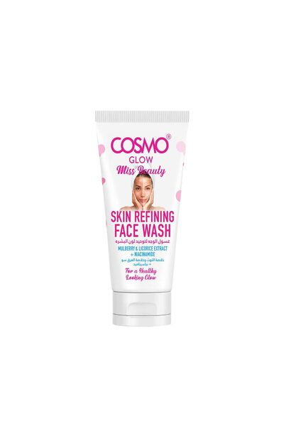 Cosmo غسول الوجه جلو ميس بيوتي ريفاينينج 125 مل، للرجال والنساء، بخلاصة التوت...