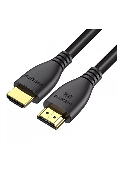 Philips 1.5 Metre 8K-60HZ 4K-120HZ V2.1 HDMI Görüntü Kablosu (SWV7250/93-T-1.5)