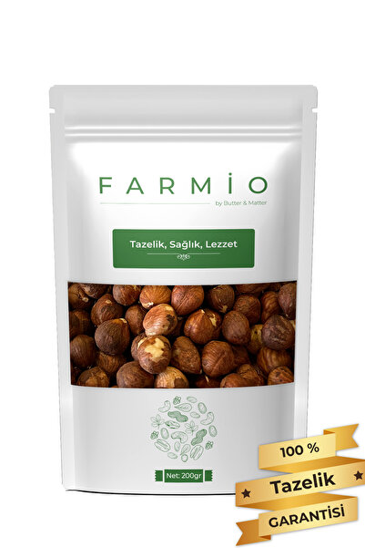 NUTBITE Çiğ Fındık İçi 200gr - Taptaze Yeni Mahsül - Sağlıklı Doğal Atıştırmalık