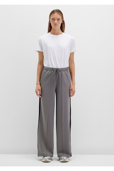 Mavi Gray (TENCEL™ ™ ) Modal Blended Striped Detail Sweatpants 1011104-82577