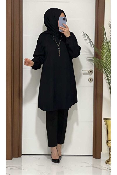 MODA ALMİRA 2060 K35 SİYAH ESMA TUNİK