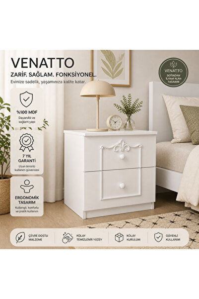 VENATTO Romantic Komodin(%100mdf)