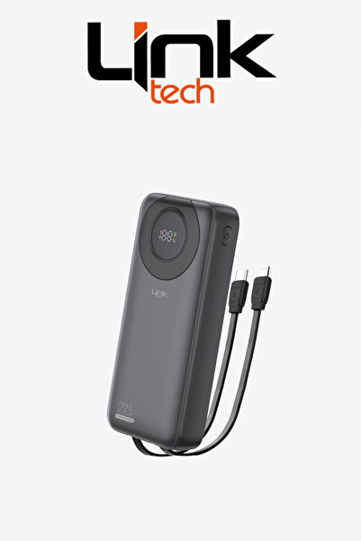 Linktech P222 Dijital Göstergeli 20.000 mAh 22.5W PD Hızlı Şarj Özellikli Uça...