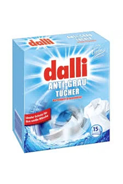 Dalli Anti-Grau – Servetele Pentru Albire Tesaturi, 15 Buc