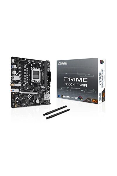 ASUS PRIME B850M-F WI-FI 8200MHz(OC) DDR5 AMD Soket AM5 mATX Anakart
