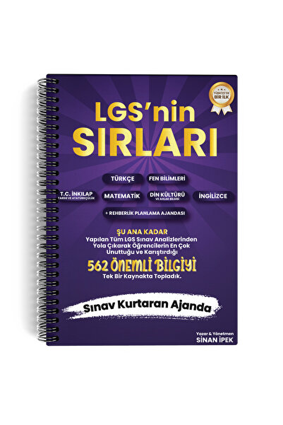 Alan Yayınları Lgs'nin Sırları Sinan Ipek