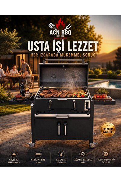 ACN BBQ ACN DIAMOND 06 PREMIUM BÜYÜK BOY BARBEKÜ