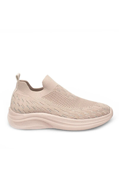 Demashoes Ultra Rahat Hafıza Tabanlı Triko Nikralı Taş Detaylı Ortopedik Snea...