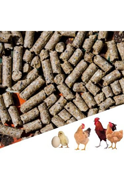narım 4 KG Pelet Proteinli Özel Tavuk Kaz Ördek ve Kanatlı Hayvan Besi Yumurt...