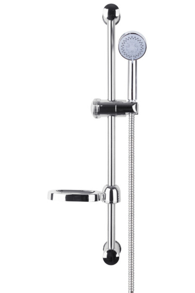EVOSANITARY Duș cu suport vertical cu 5 funcții - Lungime suport 590 mm Lungi...