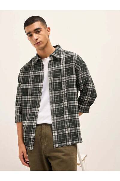The Bear House Shirt for Men Regular Fit Casual & Formal Wear