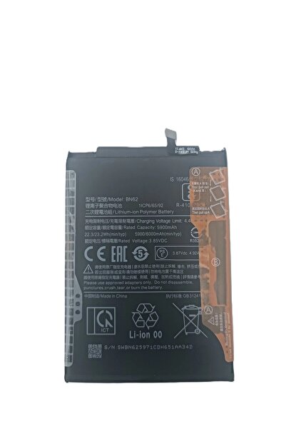 RUNX XİAOMİ REDMİ 9T VE POCO M3 UYUMLU (BN62) CEP TELEFONU BATARYASI