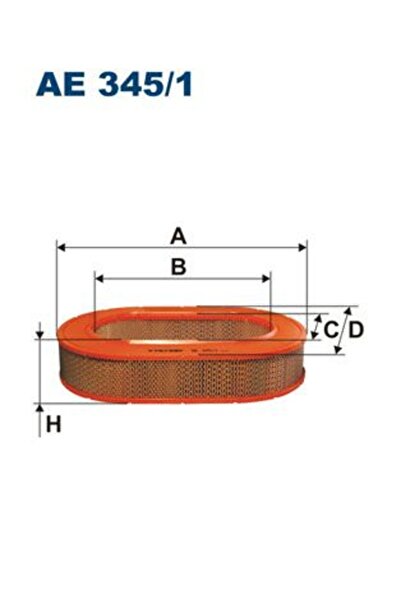 Generic Brand Air Filter Mercedes 123-126-116 110 1977-1985 a 0020946204