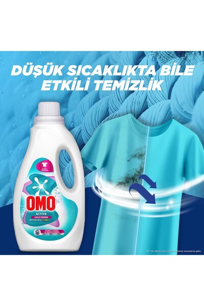 Omo Sıvı Active Beyazlar ve Renkliler 1500 Ml