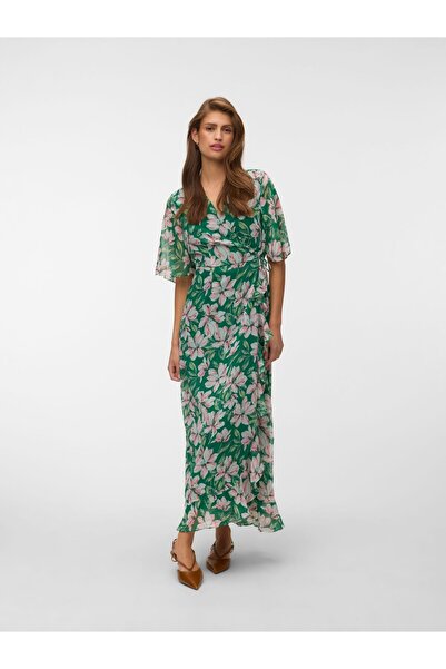 Vero Moda Kleid VMZILLE Langes Kleid