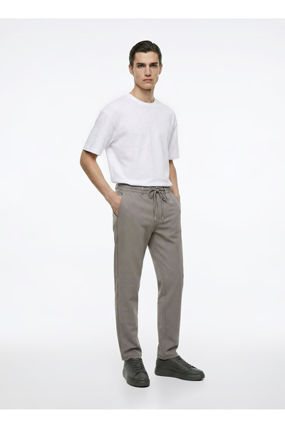 ALTINYILDIZ CLASSICS Bej Erkek Jogger Pantolon ACE001262777_ATR